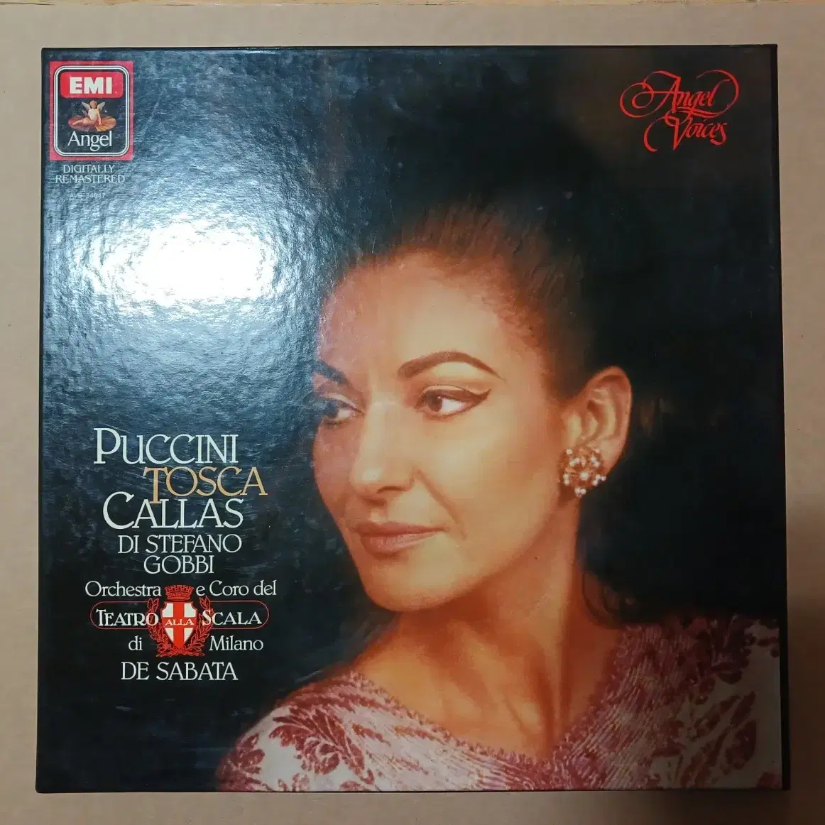 LP maria callas tosca 2lp