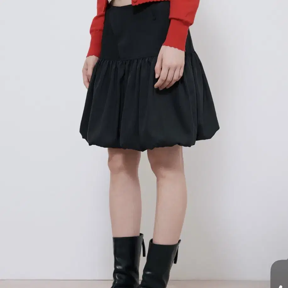 그레일즈 LAYERED PUFF SKIRT [BLACK]