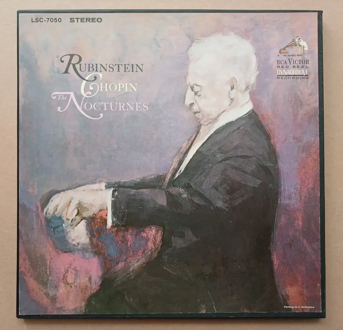 LP rubinstein chopin nocturnes 2lp