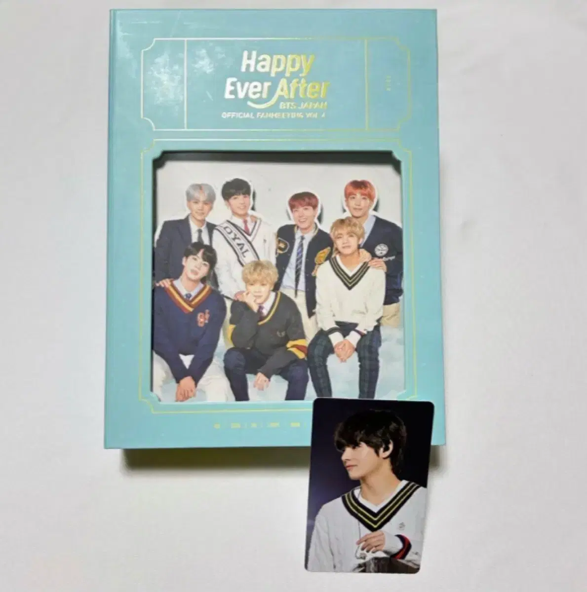 방탄 머스터 happy ever after dvd 디비디 뷔 포카 포함