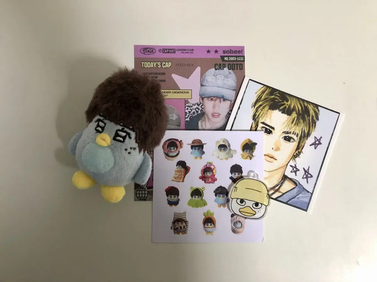 Monhihi wts! +ddolbyung keyring shanka postcard mongryongi lizko song yongdolbyung tonangdeok