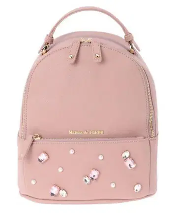 Maison de FLEUR 비쥬 M 백팩 핑크