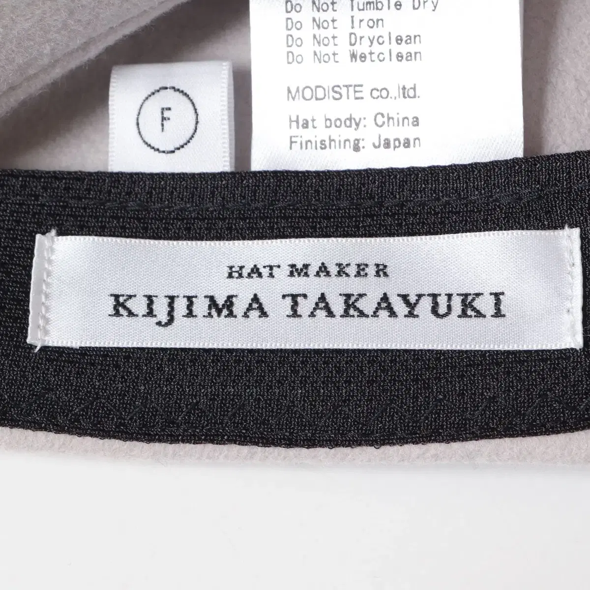 KIJIMA TAKAYUKI MERINO WOOL FELT BB CAP