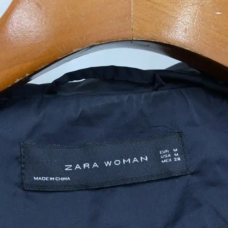 자라 ZARA 네이비 여자 롱 바람막이 95 A06541