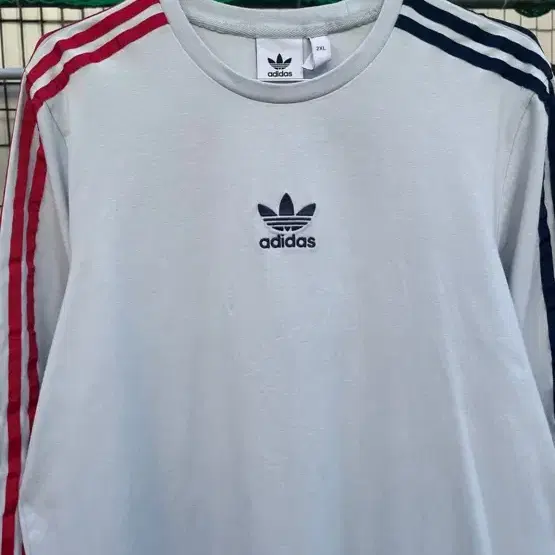 [2XL]아디다스 배색 파이어버드 롱슬리브 Adidas