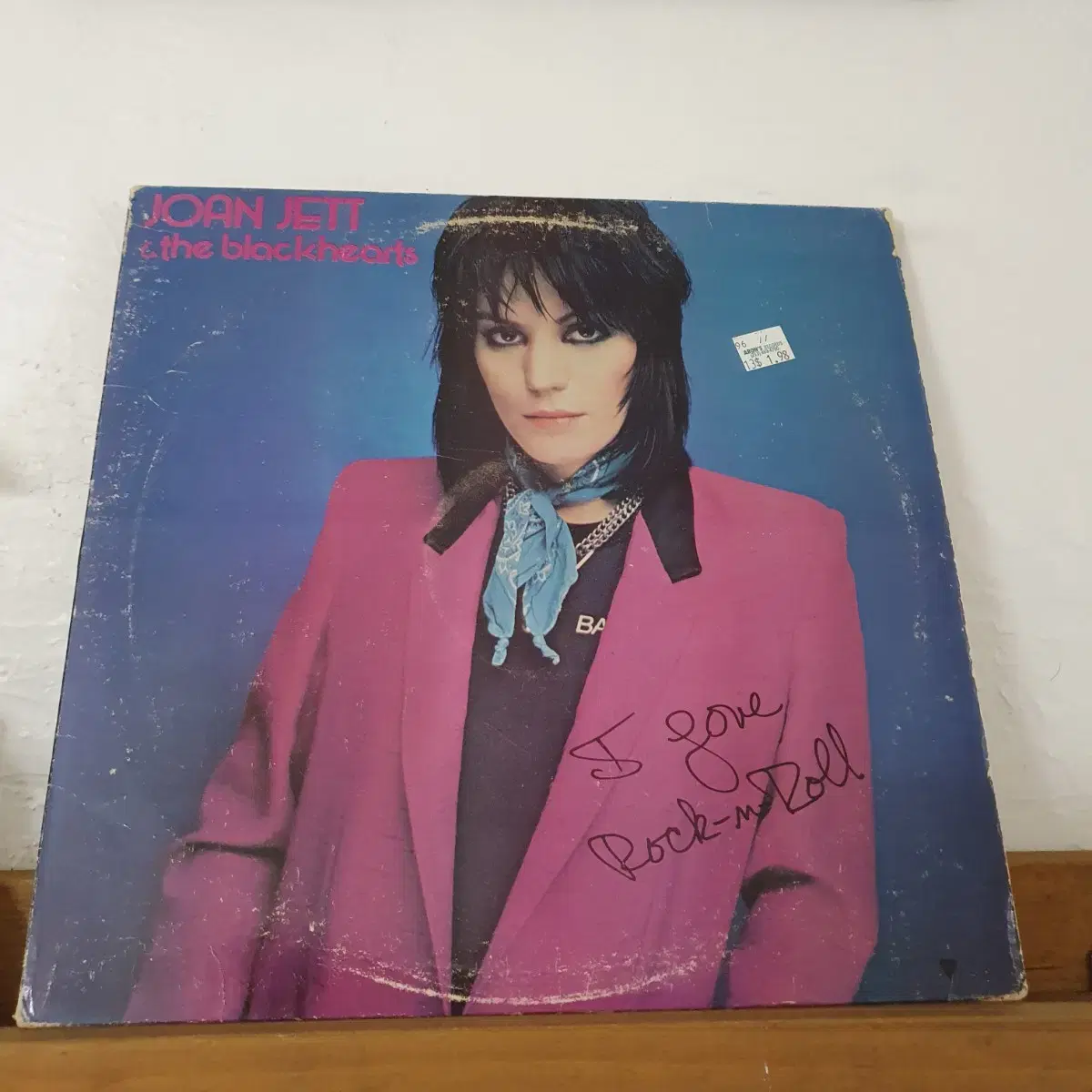 조안젯 JOAN JETT LP 1981  아이러브락켄롤     미국원반