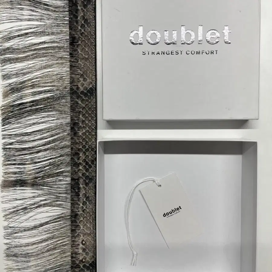 DOUBLET 더블렛 21SS 프린지 벨트