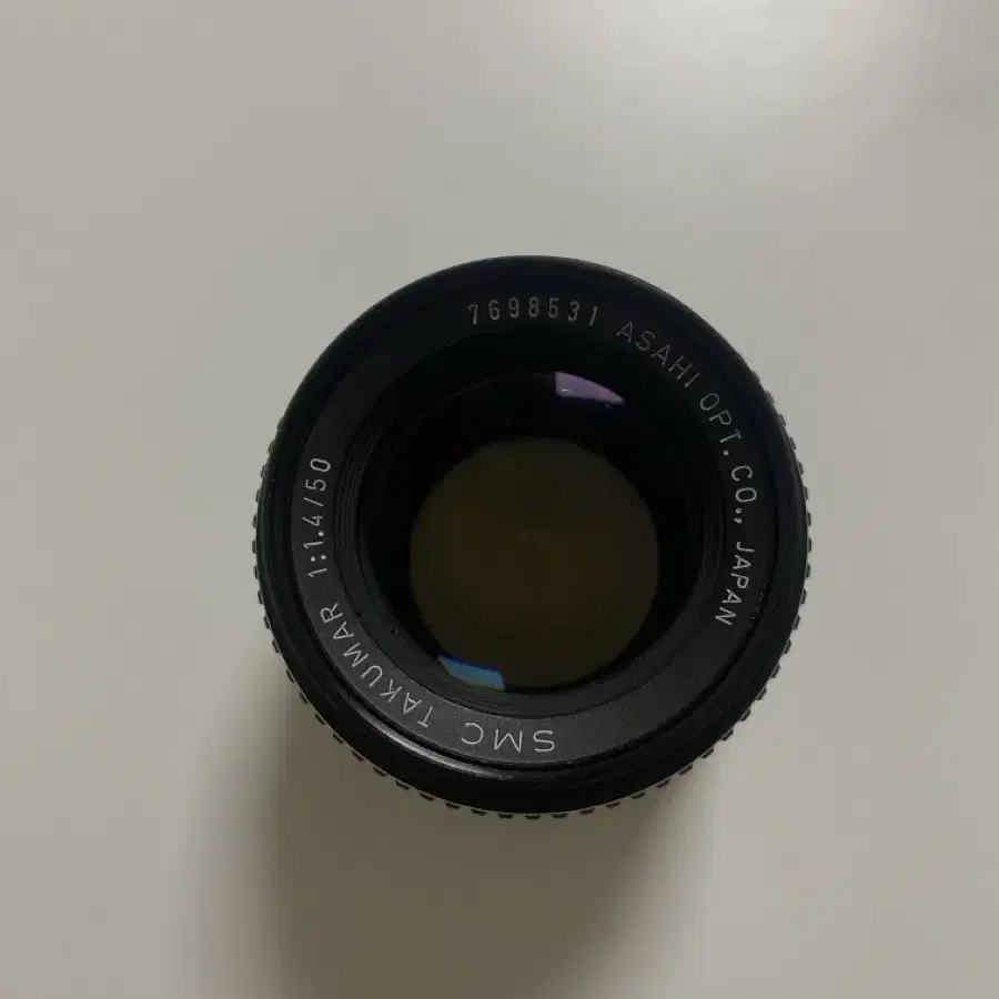 슈퍼타쿠마 50mm 1.4 후기형 + M42-FX 어댑터