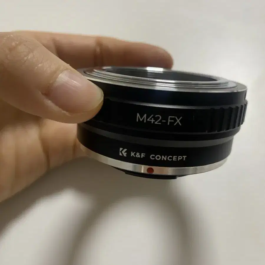 슈퍼타쿠마 50mm 1.4 후기형 + M42-FX 어댑터