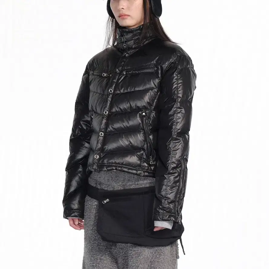 세릭 패딩 BUCKLE SCAR DOWN JACKET