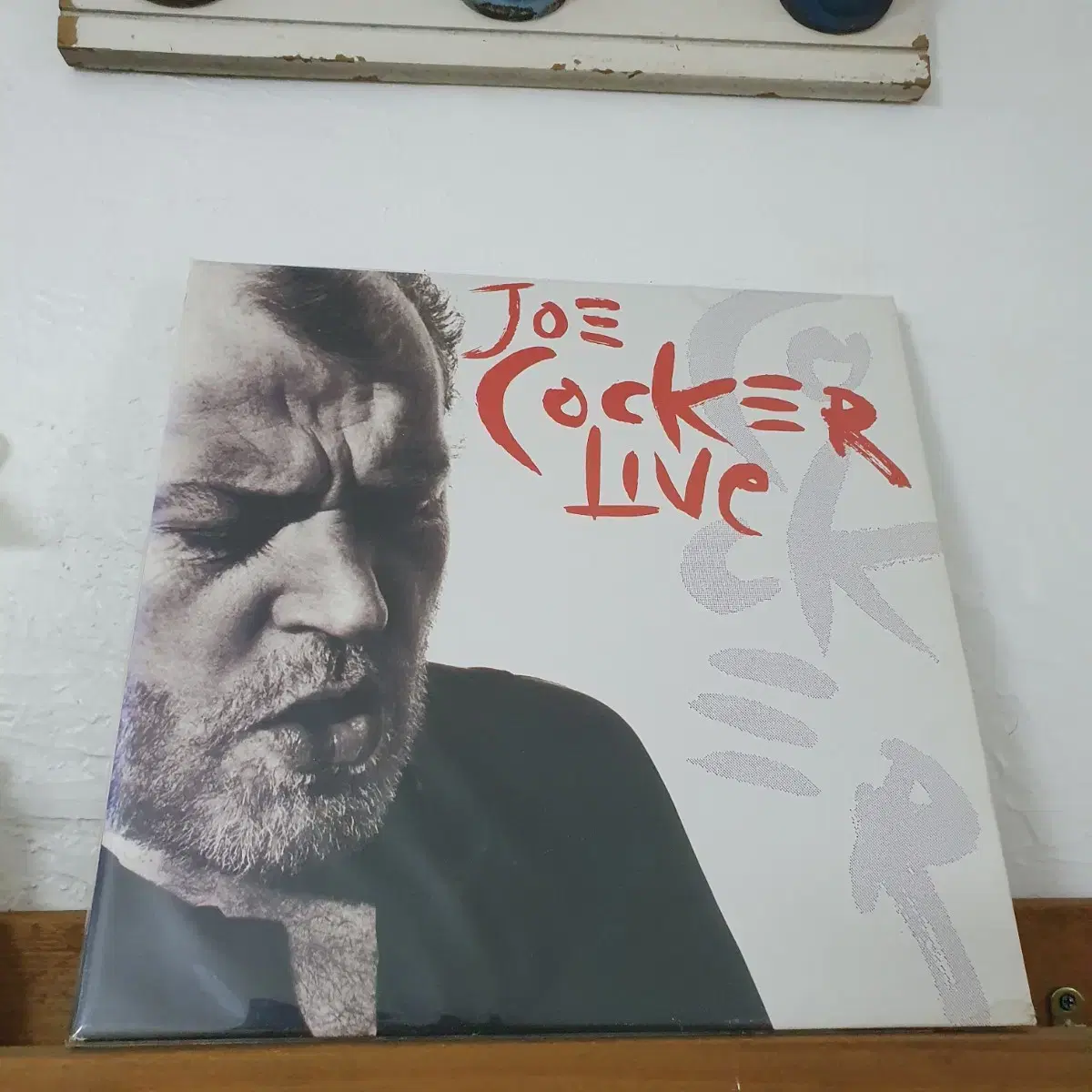 조쿠커 JOE COCKER 라이브  2LP  1990