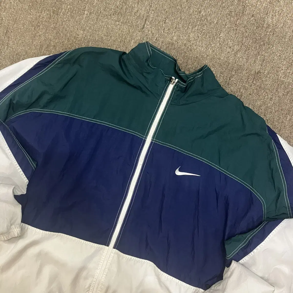 (4XL) 90s Nike 나이키 올드스쿨 바람막이 자켓