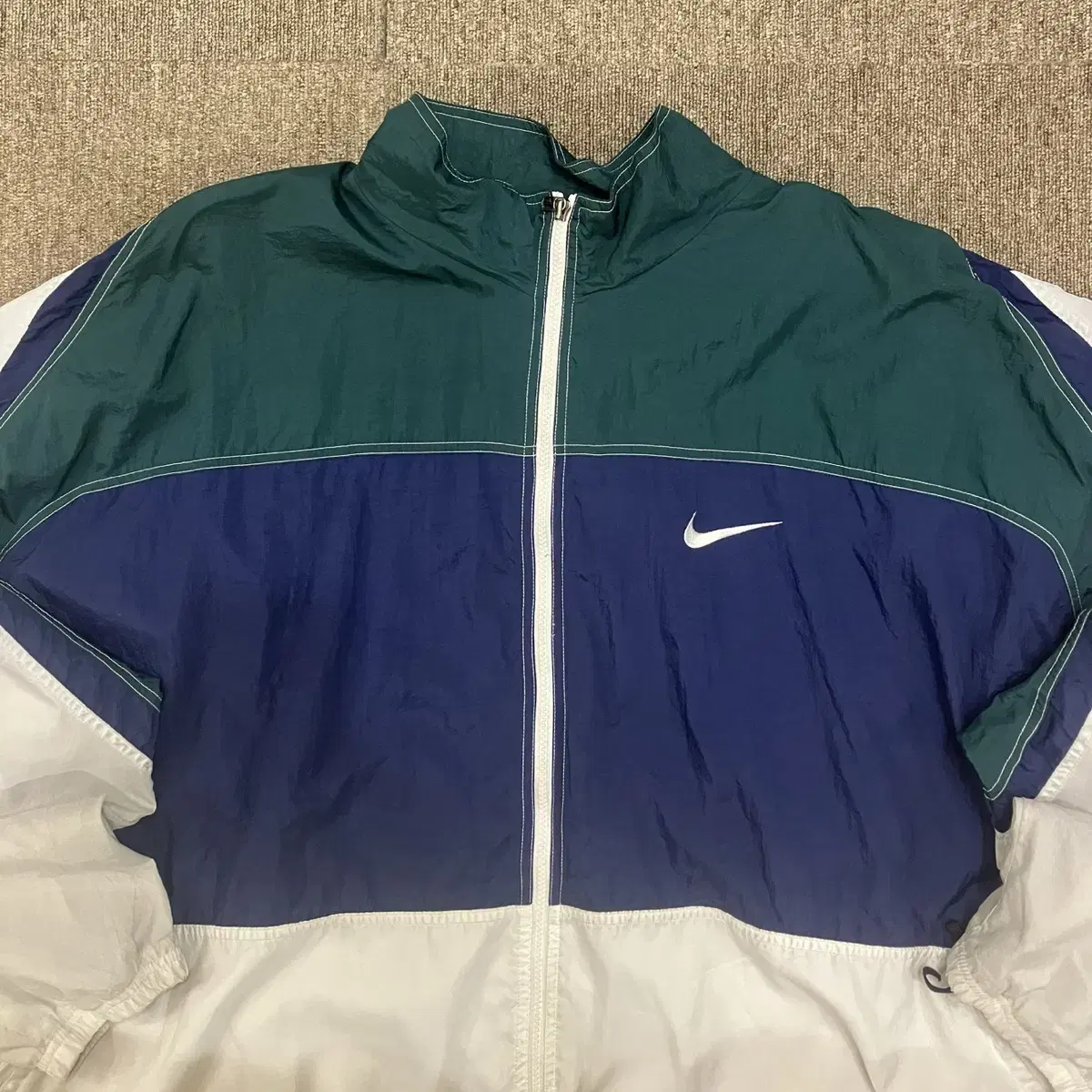 (4XL) 90s Nike 나이키 올드스쿨 바람막이 자켓