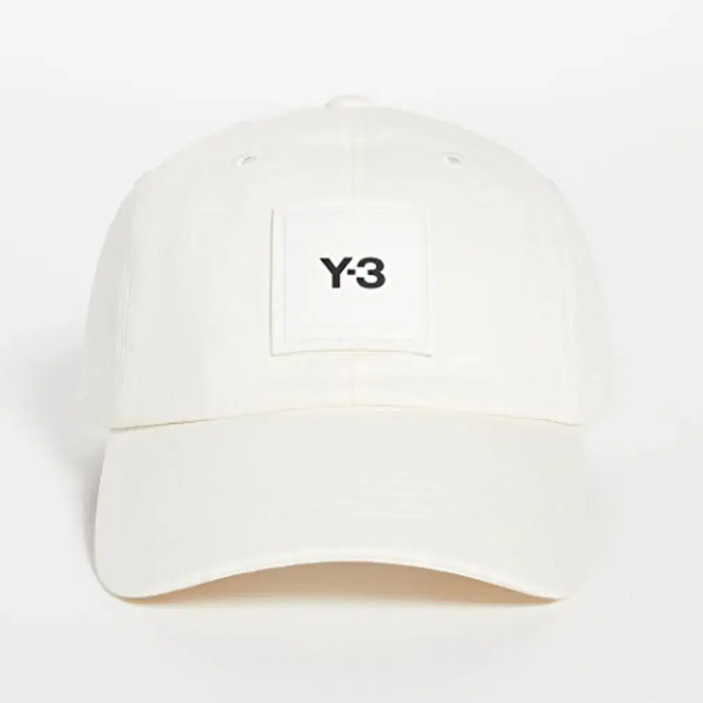 Y-3 요지야마모토 스퀘어 라벨 로고 볼캡