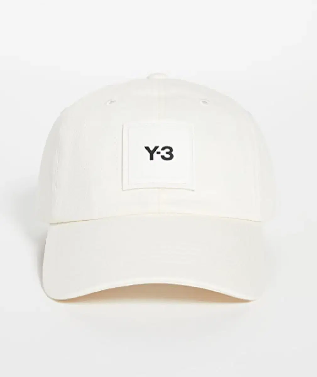 Y-3 요지야마모토 스퀘어 라벨 로고 볼캡