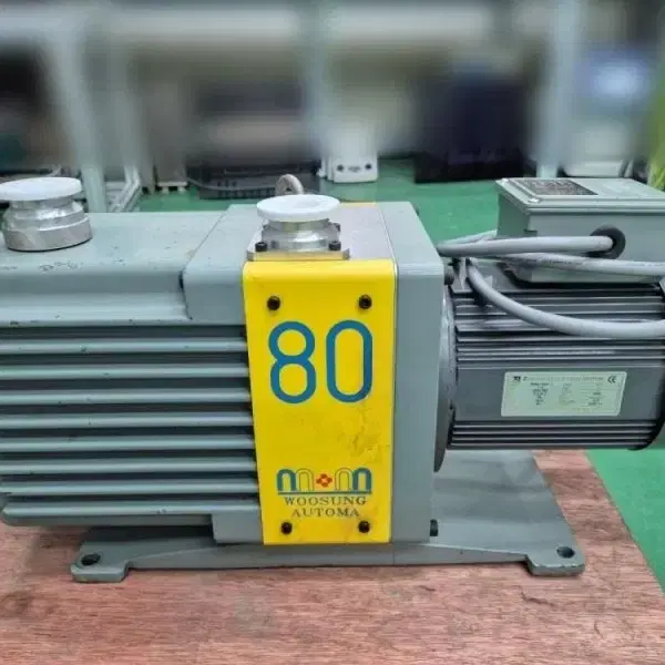 우성 오토마 W2V80 Oil Rotary High Vacuum Pump