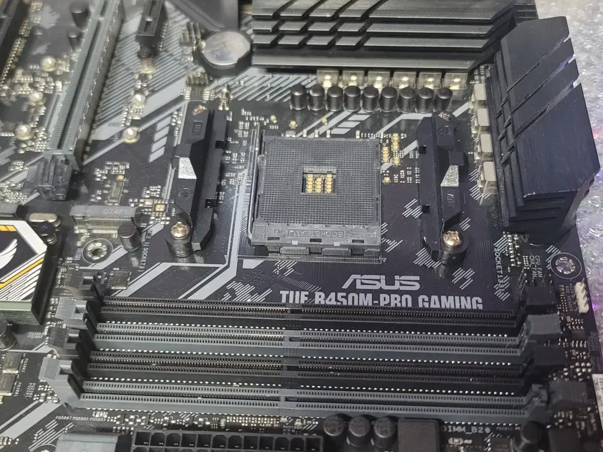 ASUS 아수스 TUF  B450 M PRO  보드