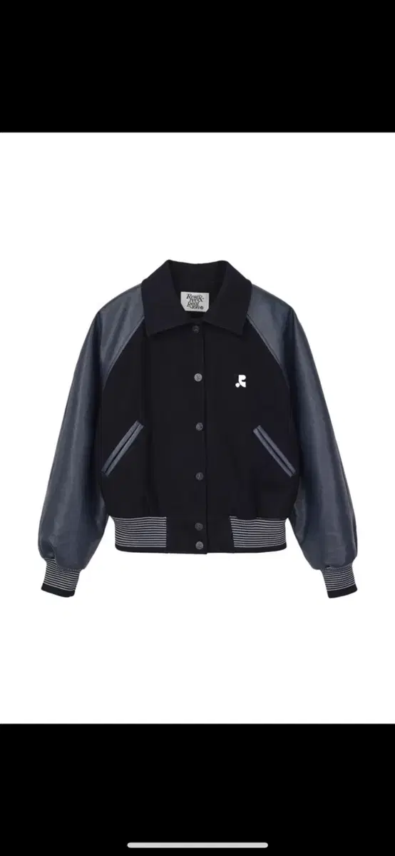 Rest&Recreation Wool Varsity Jacket Navy