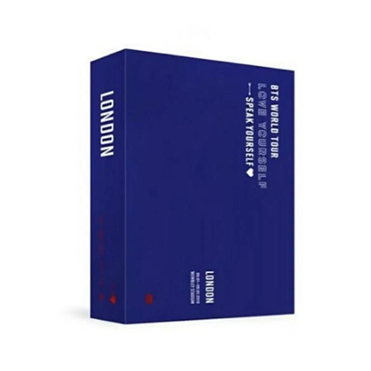 방탄 스픽콘 런던 디비디 DVD