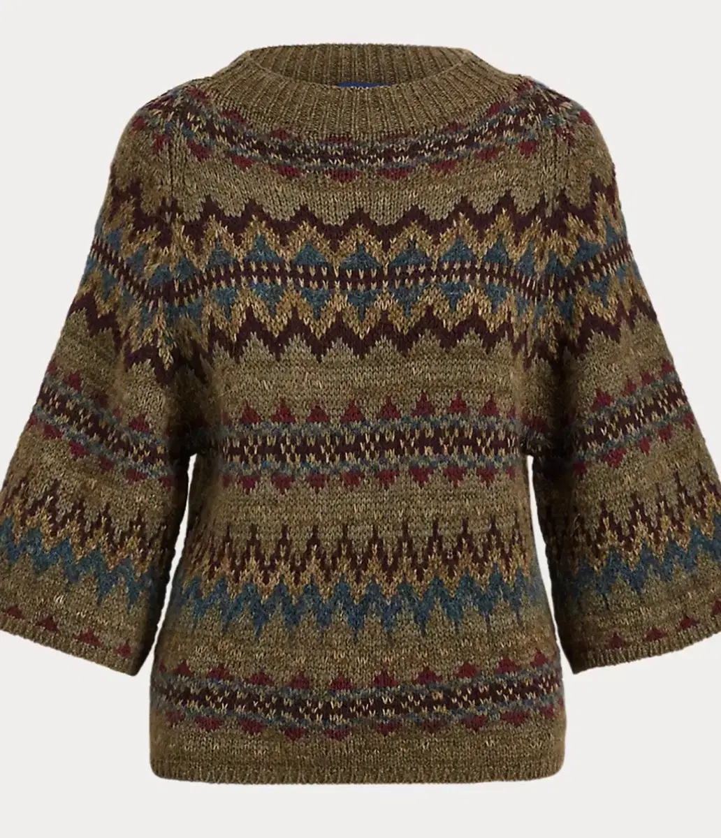 Polo Ralph Lauren Fair Isle 8-Part Sweater M(55)