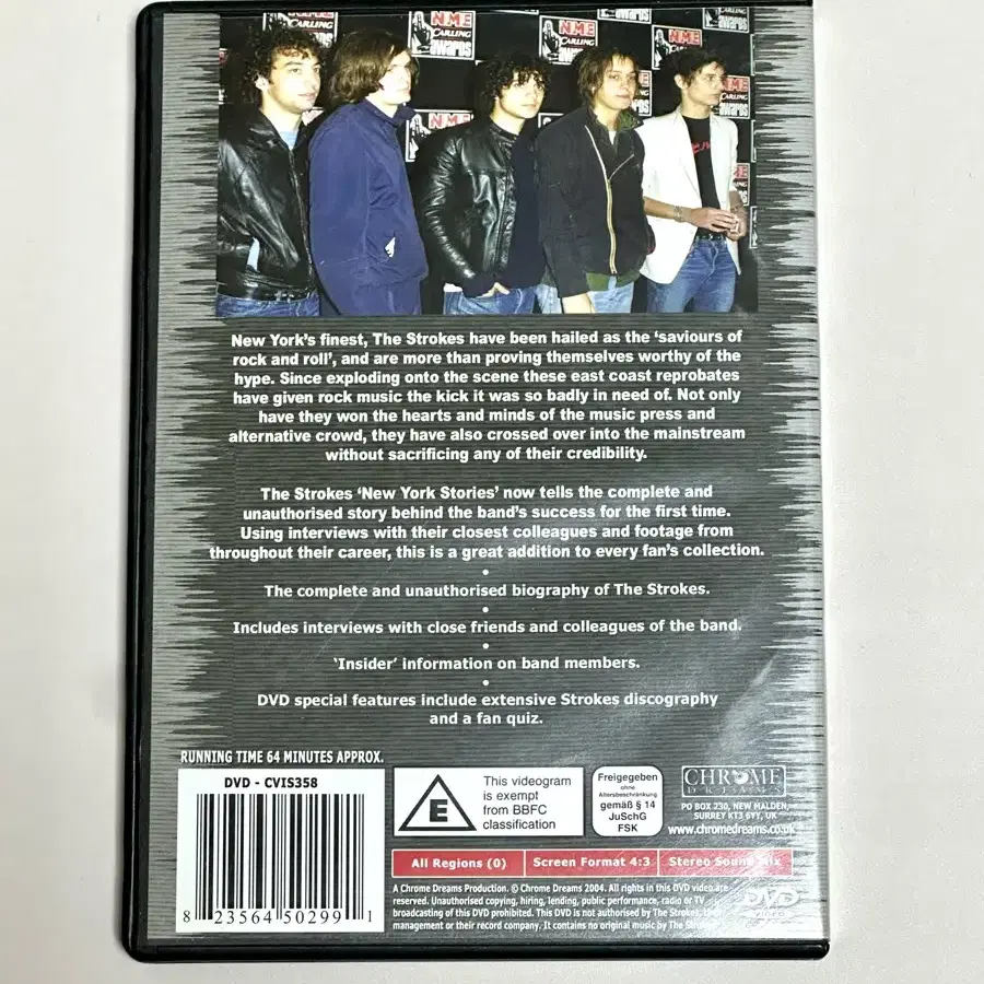 스트록스 / New york stories DVD