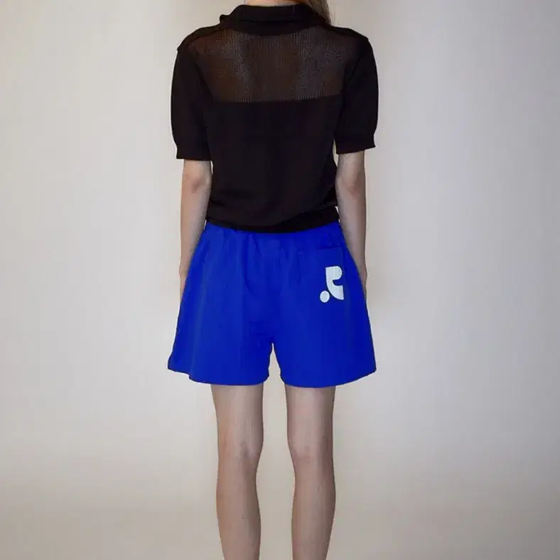 레스트앤레크레이션 쇼츠  rr logo nylon shorts