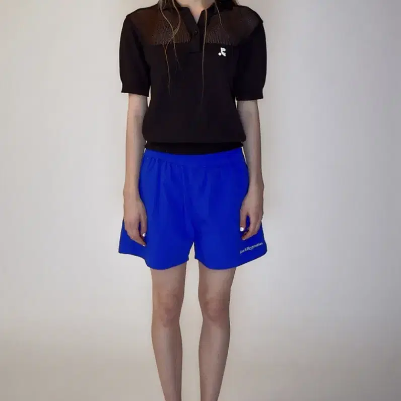 레스트앤레크레이션 쇼츠  rr logo nylon shorts