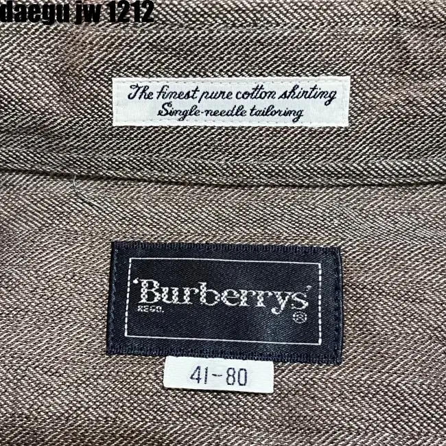 41-80 BURBERRYS SHIRT 버버리 셔츠