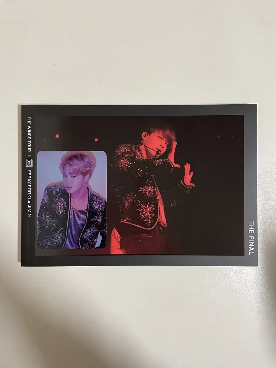 BTS THE WINGS TOUR ESSAY BOOK for JIMIN