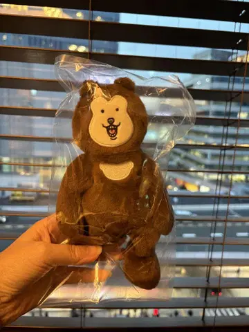 나가노캐릭터즈 강아지의 푹신푹신한 봉제 인형(말레이곰)