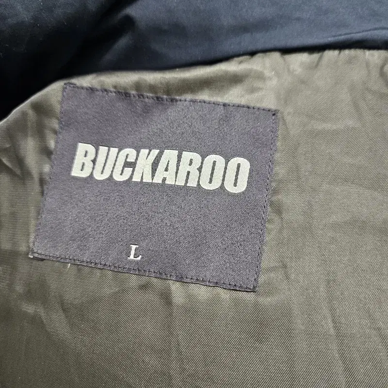 BUCKAROO 한국 네이비 다운패딩 남 L J2839