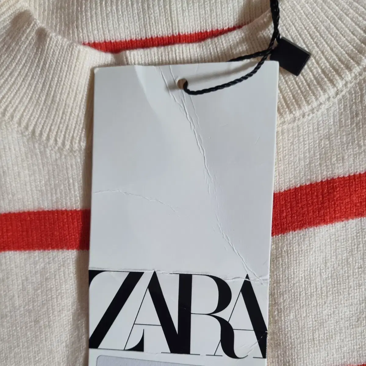 ZARA 자라 단가라 니트 스웨터 (새상품)