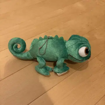 탑 위의 라푼젤 파스칼 봉제 인형 키링 포함