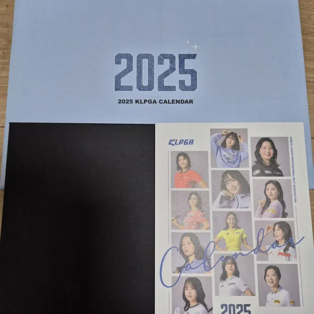 KLPGA 2025년 탁상달력