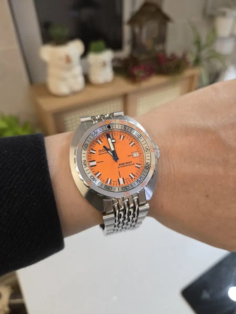 독사 섭300T doxa sub300t 프로페셔날 오렌지