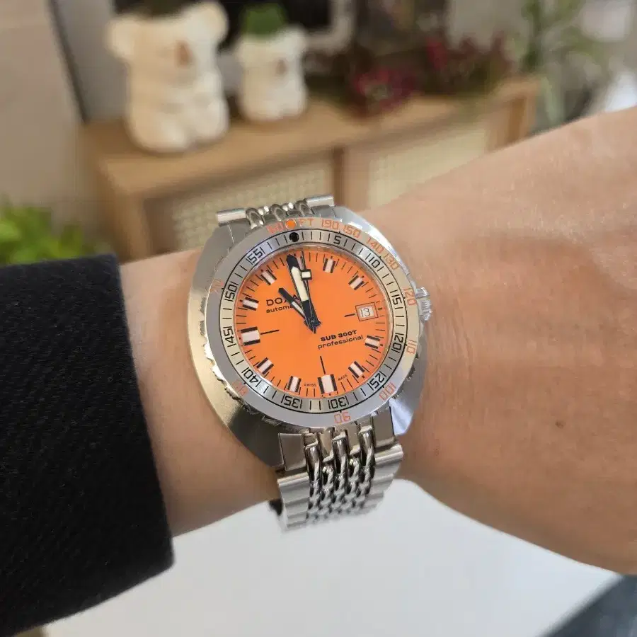 독사 섭300T doxa sub300t 프로페셔날 오렌지