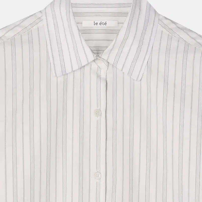 르에떼 Commute Stripe Shirt in Gray