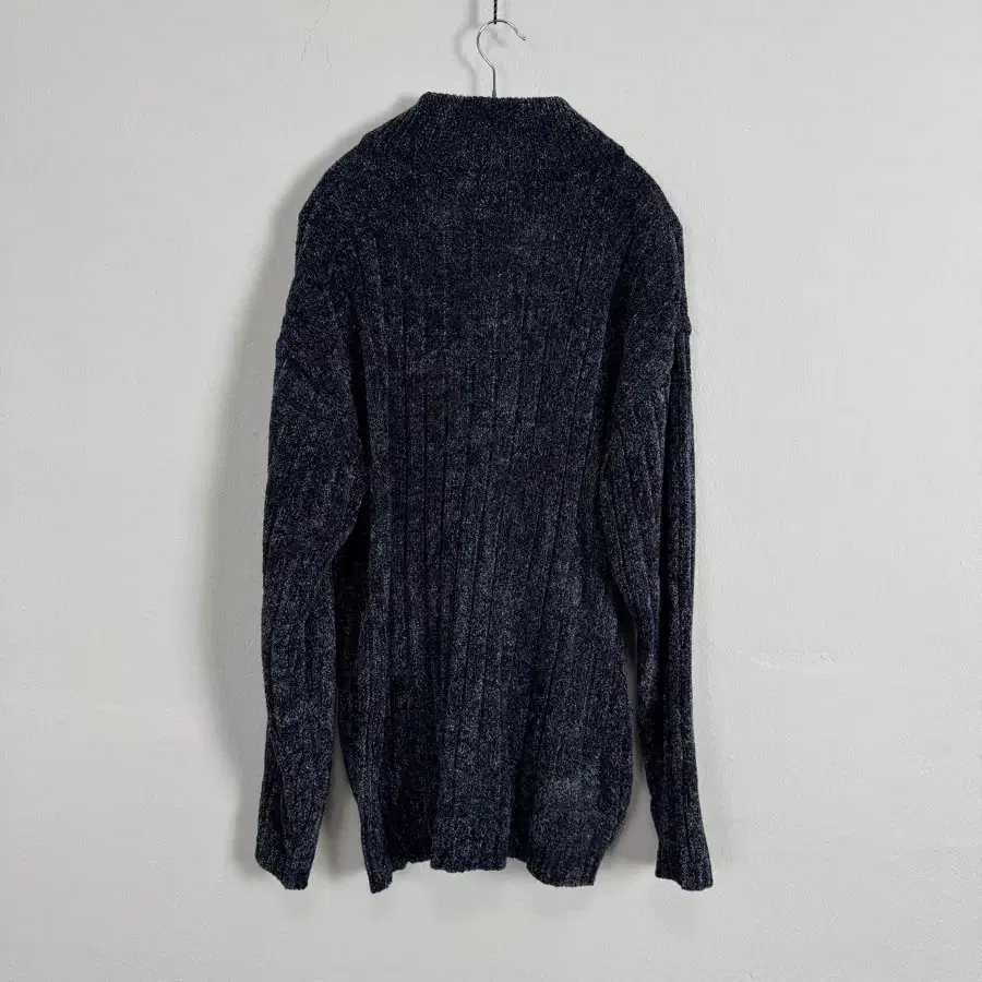 vintage knit full zip cardigan