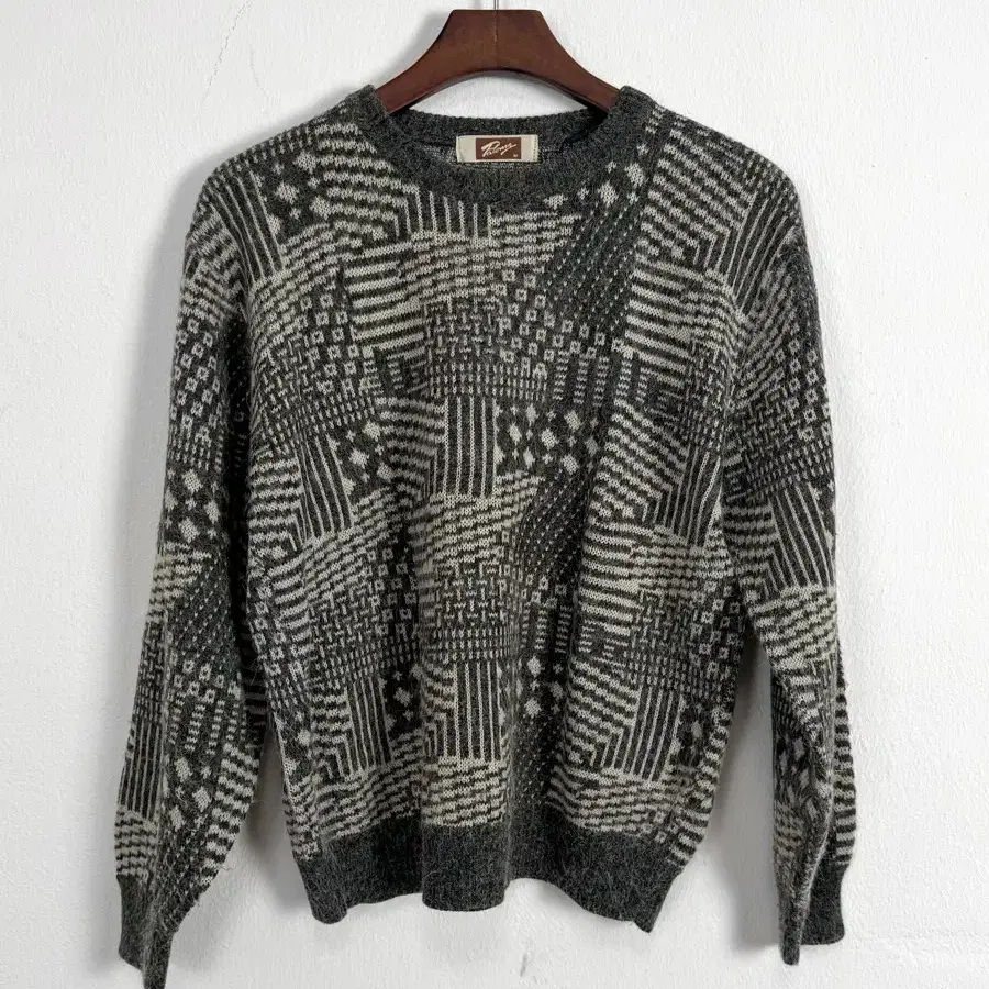 Japanese geometric knit