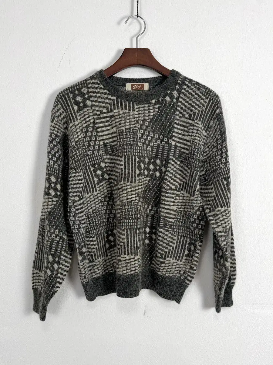 Japanese geometric knit