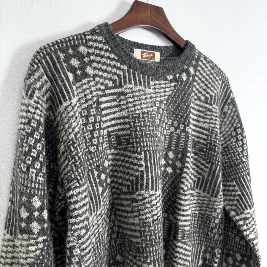 Japanese geometric knit