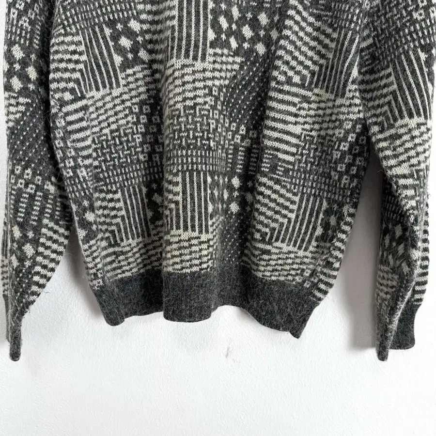 Japanese geometric knit