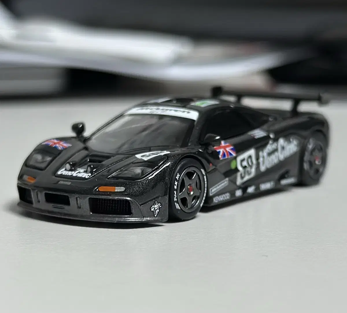 미니지티 1/64 맥라렌 F1 GTR 1995 르망 우승 다이캐스트 모형