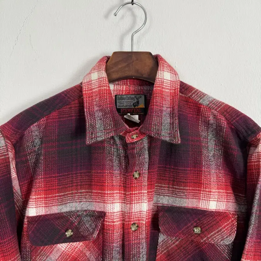 edwin outdoor clothing check shirt