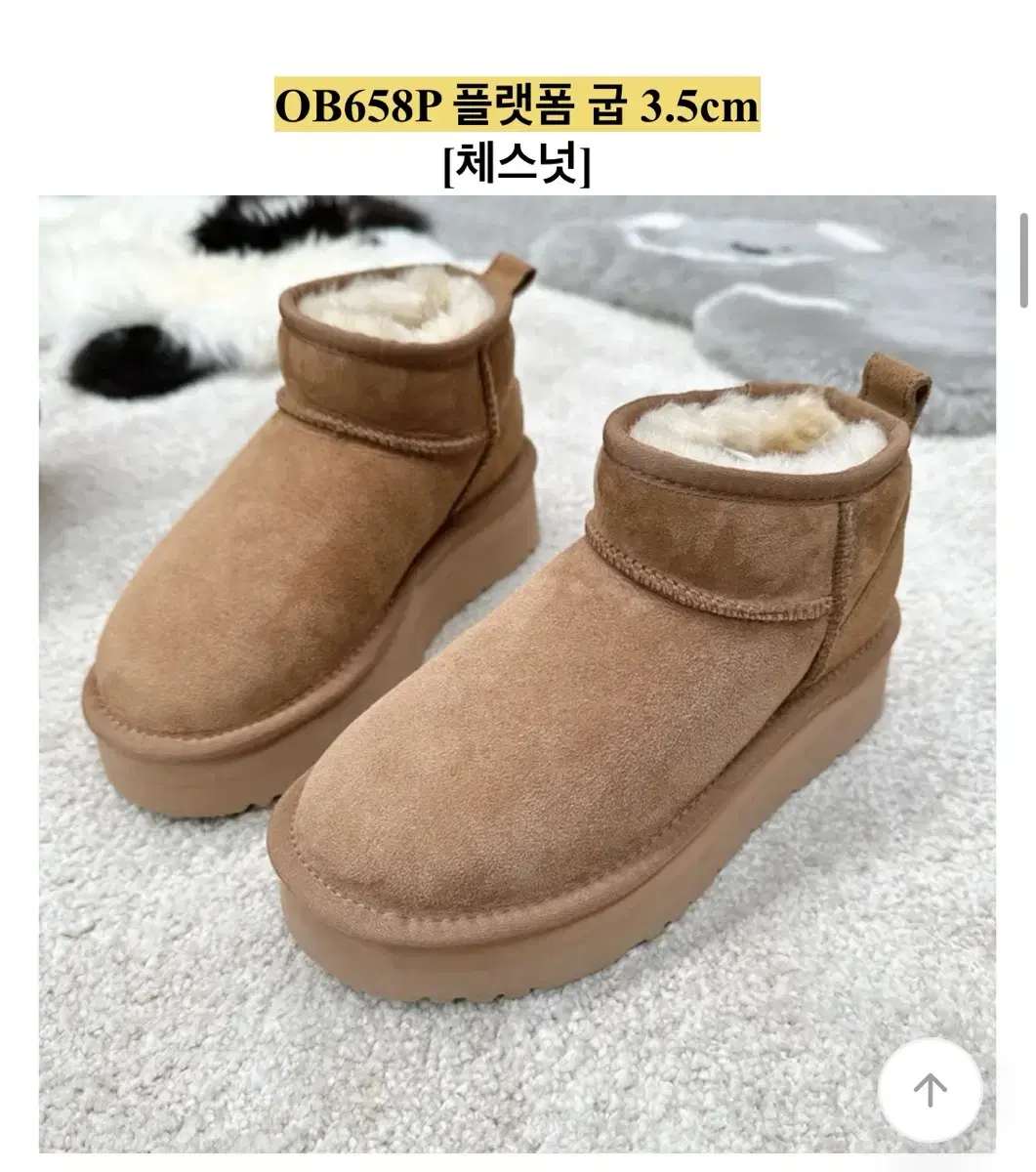 호주 어그 플랫폼 4cm 235 새상품