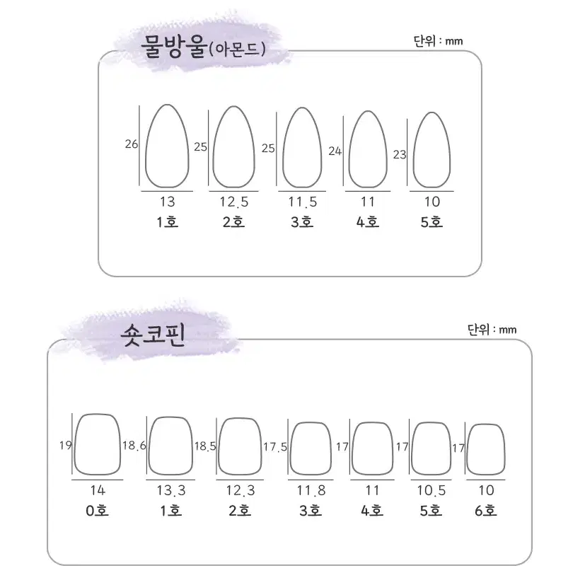 슈가젤리 엄지네일팁