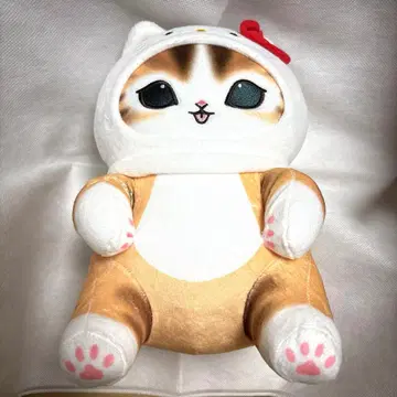 미사용 새상품 mofusand 산리오 캐릭터즈 BIG 봉제 인형 키티