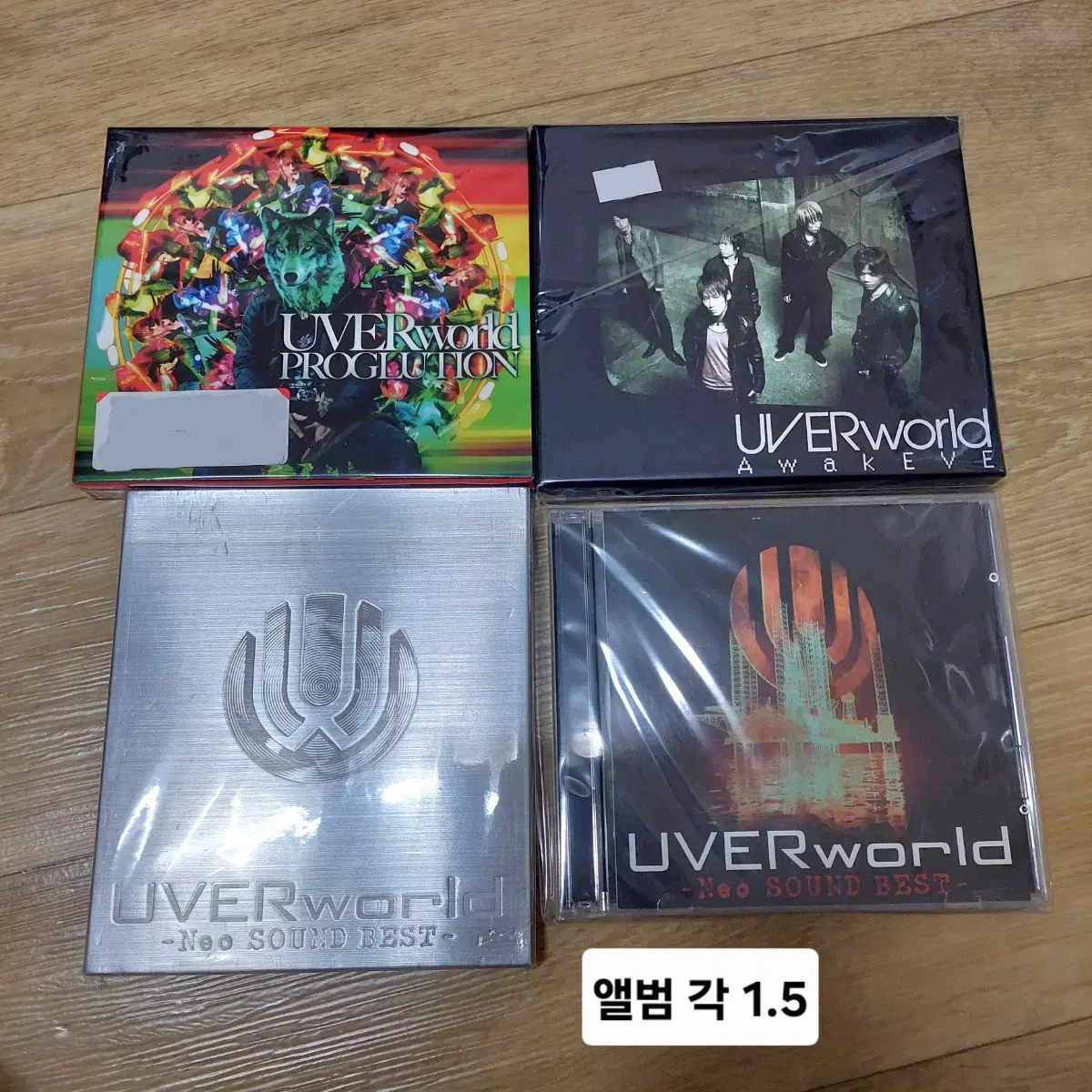 UVERworld 우버월드 싱글/앨범/콘서트 DVD 블루레이