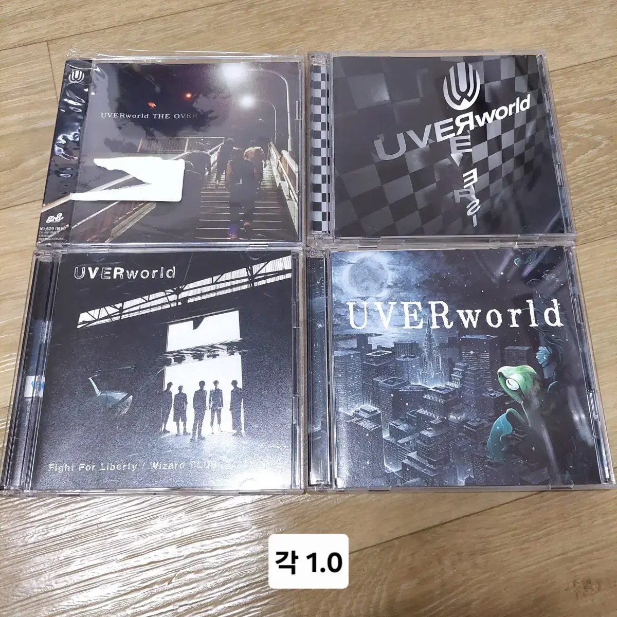 UVERworld 우버월드 싱글/앨범/콘서트 DVD 블루레이