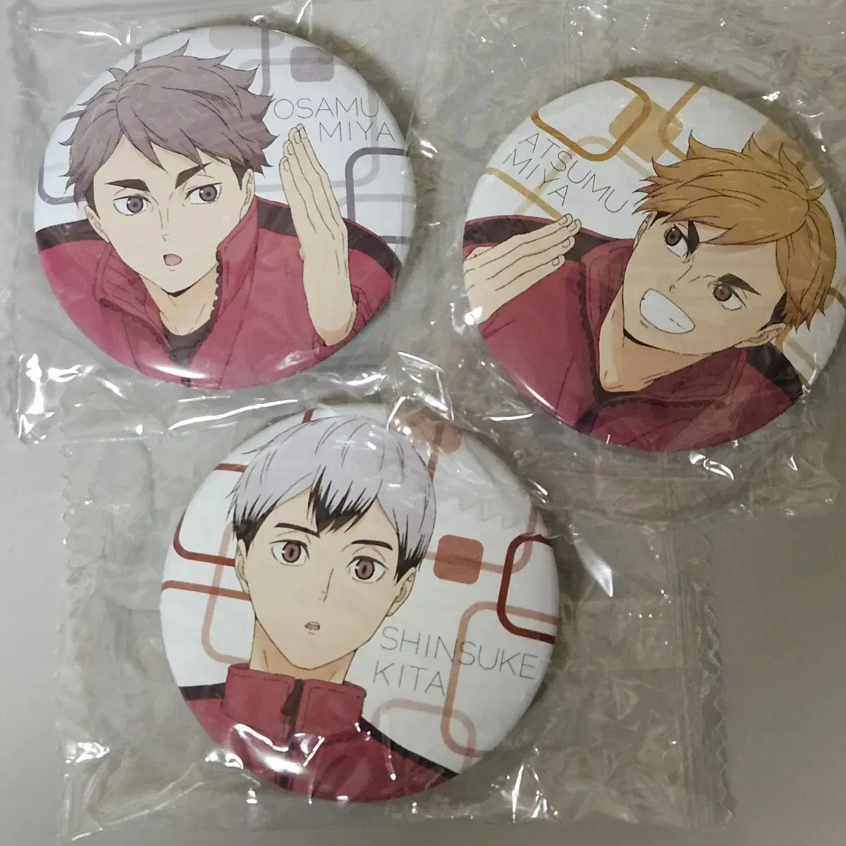 Haikyuu Canbadge Inarizaki in bulk